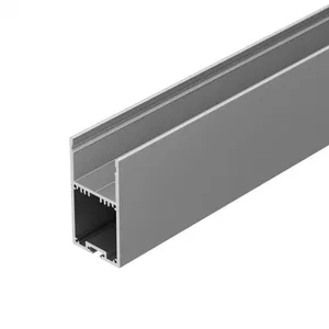 Профиль с экраном SL-LINE-3667-2500 ANOD+OPAL (Arlight, Алюминий)