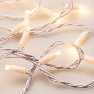 Светодиодная гирлянда ARD-STRING-CLASSIC-10000-WHITE-100LED-STD WARM (230V, 7W) (Ardecoled, IP65, 1 год)