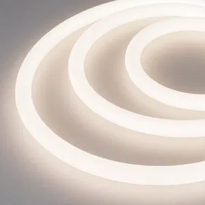 Герметичная лента MOONLIGHT-5000S-ROUND-2835-336-24V Day (18х18mm, 16W, IP65) (Arlight, Прямой вывод кабеля)