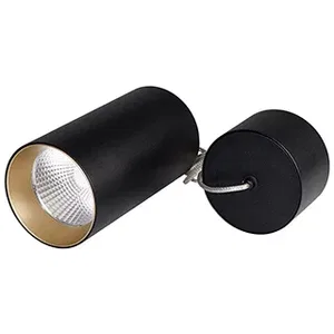 Светильник SP-POLO-HANG-R85-15W White5000 (BK-GD, 40 deg) (Arlight, IP20 Металл, 3 года)