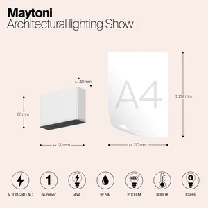 Архитектурная подсветка Outdoor O433WL-L4W3K