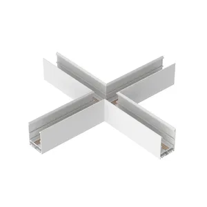 Коннектор крестовой MAG-CON-4563-X90 (WH) (Arlight, IP20 Металл, 5 лет)