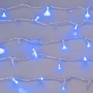 Светодиодная гирлянда ARD-STRING-CLASSIC-1000-CLEAR-100LED-PULSE Blue (230V, 7W) (Ardecoled, IP65, 1 год)