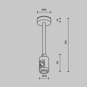 Комплектующие для трековой системы Technical TRA156C-SL1-PT