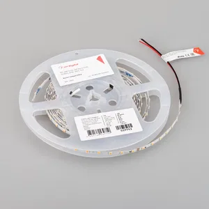 Лента RT-A80-5mm 24V Warm2700 (5 W/m, IP20, 2835, 5m) (Arlight, Открытый)