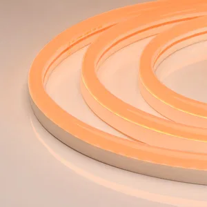 Гибкий неон ARL-NEON-2615PH-SIDE 24V Amber (Arlight, 8 Вт/м, IP65)