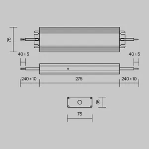 Источник напряжения Technical PSL008-250W-48V-IP67