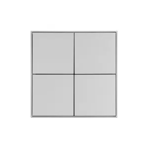 INTELLIGENT ARLIGHT Кнопочная панель KNX-304-23-IN Silver (BUS, Frame) (IARL, IP20 Металл, 2 года)