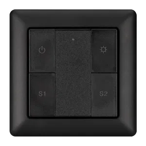 INTELLIGENT ARLIGHT Панель DALI-223-1G-2S-IN-BLACK (BUS) (IARL, -)