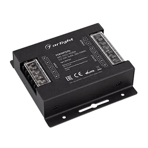 Усилитель ARL-5022-RGBW (12-24V, 4x8A, 384-768W) (Arlight, IP20 Металл, 3 года)