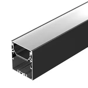 Профиль с экраном SL-LINE-6070-2500 BLACK+OPAL (Arlight, Алюминий)