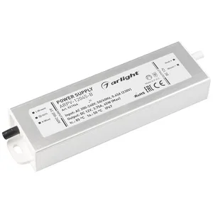 Блок питания ARPV-12045-B (12V, 3.8A, 45W) (Arlight, IP67 Металл, 3 года)