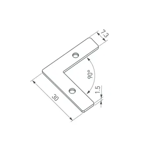 Соединитель профиля FANTOM-W23-90 Set (Arlight, Металл)