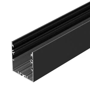 Профиль с экраном SL-LINE-6070-2500 BLACK+OPAL (Arlight, Алюминий)