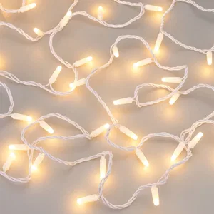 Светодиодная гирлянда ARD-STRING-CLASSIC-10000-WHITE-100LED-MILK-PULSE Warm (230V, 7W) (Ardecoled, IP65, 1 год)