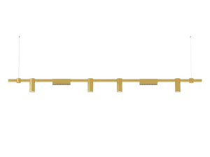 Подвесной светильник HOKASU PL9 (GOLD/3000mm – D55/140mm/3K/60W/38deg)