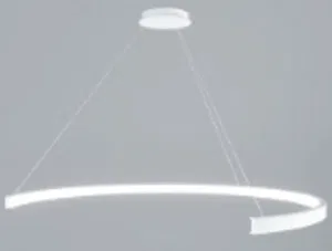 Люстра LED подвесная дуга D80CM "СПАЛЬНЯ стиль Современный"