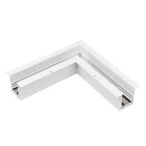 Коннектор угловой MAG-CON-4560-F-L90 (WH, 5LN) (Arlight, IP20 Металл, 5 лет)