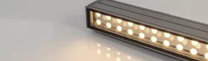 Светодиодный прожектор AR-LINE-1000S-18W-24V RGB (Grey, 30 deg, DMX512) (Arlight, Закрытый)