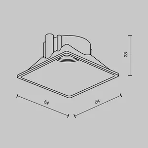 Аксессуары честный знак Technical Ring8-10W-SQ-W