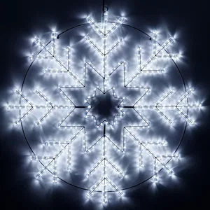 Фигура светодиодная ARD-SNOWFLAKE-M8-950x950-540LED White (230V, 33W) (Ardecoled, IP65, 1 год)