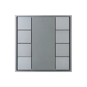INTELLIGENT ARLIGHT Кнопочная панель DALI-201-23-8K-D2-IN Silver (BUS, Frame) (IARL, IP20 Металл, 3 года)