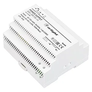 Блок питания ARV-DR150-24 (24V, 6.25A, 150W) (Arlight, IP20 DIN-рейка)