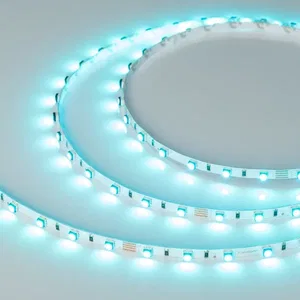 Лента MINI-F60-5mm 24V RGB (6 W/m, IP20, 3535, 5m) (Arlight, узкая)