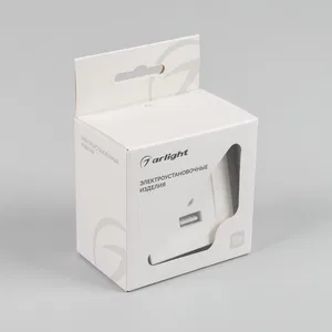 Механизм USB розетки SCT-MUAC-PL-WH-V (5V, 3A, QC4) (Arlight, -)