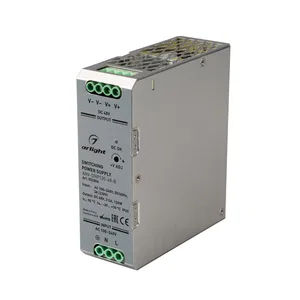 Блок питания ARV-DRP120-48-B (48V, 2.5A, 120W) (Arlight, IP20 Металл, 5 лет)