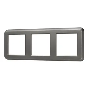 Рамка пластиковая FRM-VERSA-PL-3-GR (Arlight, -)