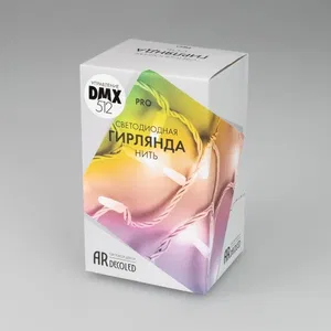 Светодиодная гирлянда ARD-STRING-PRO-10000-WHITE-100LED-LIVE RGB-DMX (24V, 10W) (Ardecoled, IP65, 2 года)