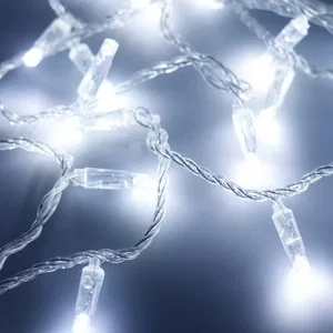 Светодиодная гирлянда ARD-STRING-CLASSIC-10000-CLEAR-100LED-STD WHITE (230V, 7W) (Ardecoled, IP65, 1 год)