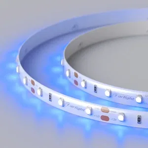 Лента RTW 2-5000SE 12V Blue (3528, 300 LED, LUX) (Arlight, 4.8 Вт/м, IP65)