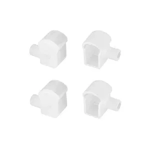 Заглушка WPH-FLEX-0817-SIDE WHITE с отверстием (Arlight, Силикон)