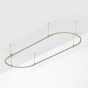 Основание ART-APRIORI-OVAL-ROD-400-3000x1000 (OG) (Arlight, IP20 Металл, 3 года)