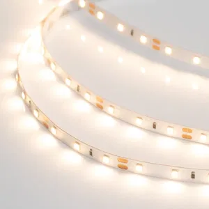 Лента RT-A60-8mm 12V Warm2700 (7.2 W/m, IP20, 2835, 5m) (Arlight, Открытый)