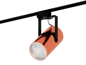 Трековый светильник HOKASU Tube Clip TR4 (85-160/ral9005 – 40w/5098/38deg)