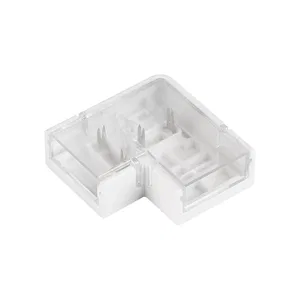 Коннектор угловой COB-MONO-10mm-2pin-STS-IP68 (Arlight, Прозрачный)