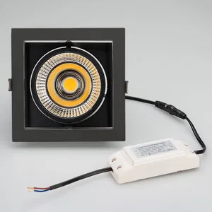 Светильник CL-KARDAN-S152x152-25W Warm3000 (BK-BK, 30 deg) (Arlight, IP20 Металл, 3 года)