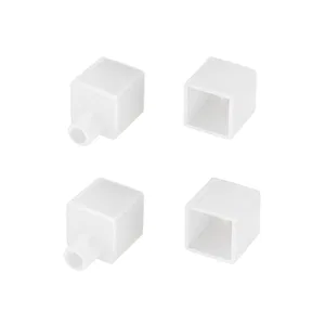 Заглушка WPH-FLEX-1414-TOP WHITE с отверстием (Arlight, Силикон)