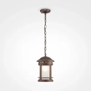 Уличный подвесной светильник Outdoor O031PL-01BR