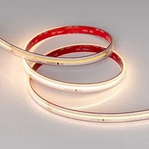 Лента герметичная SPI-COB-PS-X378-14mm 24V Warm2700-PX63-BPT (7 W/m, IP67, 5m) (Arlight, бегущий огонь)