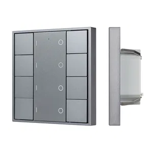 INTELLIGENT ARLIGHT Кнопочная панель DALI-201-23-4G-DIM-DT6-IN Silver (BUS, Frame) (IARL, IP20 Металл, 3 года)