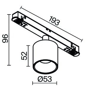 Трековый светильник Technical TR132 (Exility)