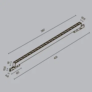 Трековый светильник Technical TR193-1-20W4K-M-B