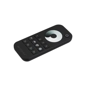 Пульт SMART-R24-DIM Black (4 зоны, 2.4G) (Arlight, IP20 Пластик, 5 лет)