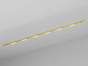 Подвесной светильник HOKASU PL11 (GOLD/3000mm – 200mm/LT70/3K/36W/120deg)