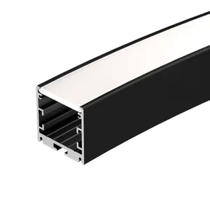 Профиль SL-ARC-3535-D1500-A45 BLACK (590мм, дуга 1 из 8) (Arlight, Алюминий)