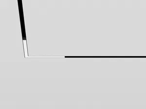 Светильник HOKASU OneLine LF Angle (ral9003/330mm/330mm/LT70 — 4K/20W/120deg)